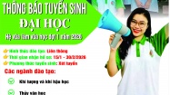 Tuyển sinh đại học hình thức VLVH tại Phân hiệu đợt 1 năm 2026